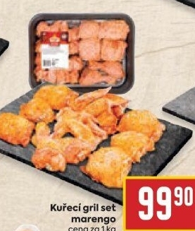 Kuřecí grilovací set Marengo Vodňanské Kuře