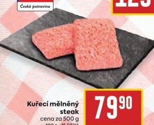 Kuřecí steak mletý
