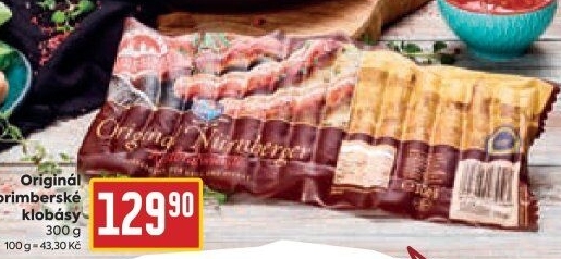 Norimberská klobása original Kupfer