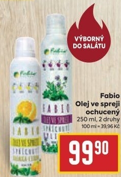 Olej ve spreji Fabio