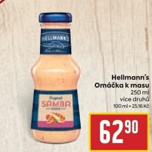 Omáčky k masu Hellmann'
