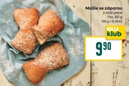 Pečivo mašle se záparou