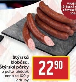 Štýrská klobása