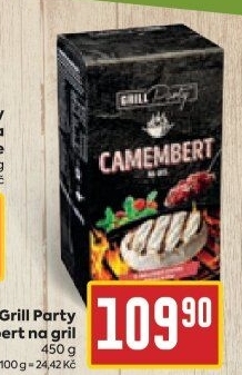 Sýr Camembert na gril Grill Party