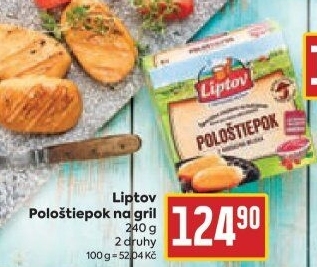 Sýr Pološtiepok na gril Liptov
