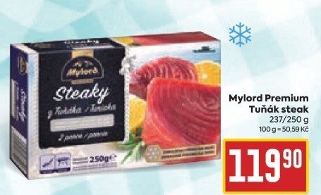 Tuňák steak mražený Premium Mylord