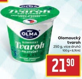 Tvaroh Olomoucký Olma