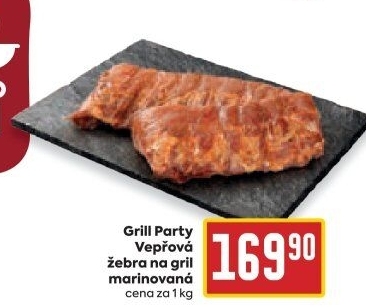 Vepřová žebra marinovaná na gril Grill Party