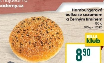 Vícezrnná bulka na hamburger