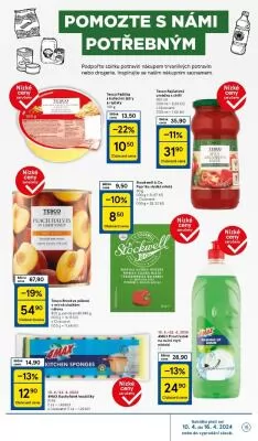 akční leták Tesco 10.4.2024-16.4.2024