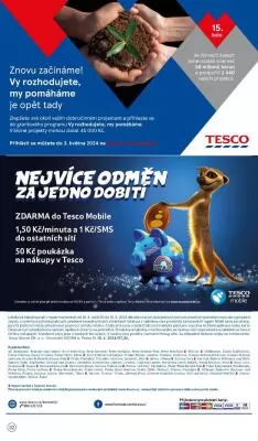 akční leták Tesco 10.4.2024-16.4.2024