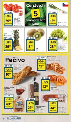 akční leták Tesco 10.4.2024-16.4.2024