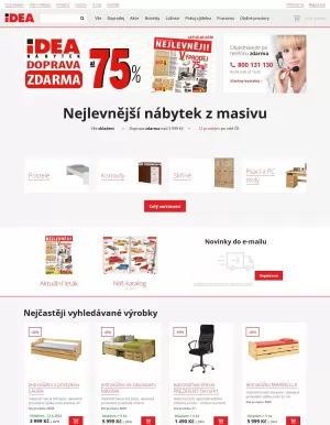 akční leták IDEA nábytek 9.4.2024-15.4.2024