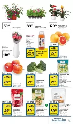 akční leták Tesco 10.4.2024-16.4.2024