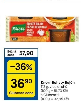 Bohatý bujon Knorr