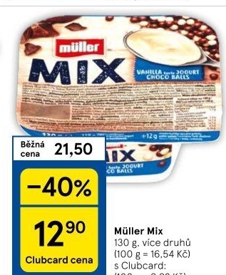 Jogurt Müller Mix