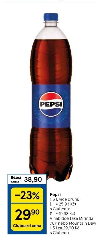 Limonáda Pepsi