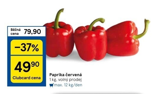 Paprika červená