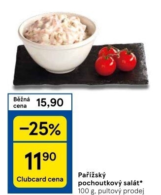 Pařížský pochoutkový salát