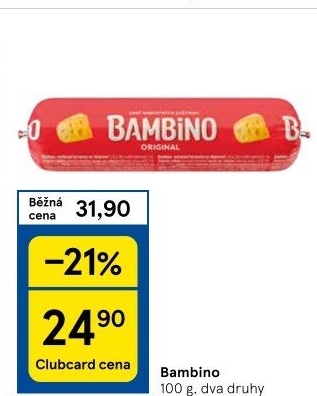 Sýr tavený Bambino