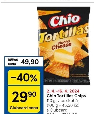 Tortilla chips Chio
