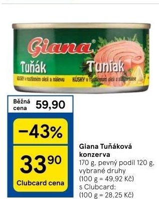 Tuňák Giana