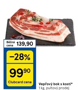 Vepřový bok s kostí