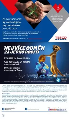 akční leták Tesco 10.4.2024-16.4.2024