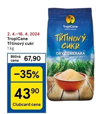 Cukr třtinový TropiCane