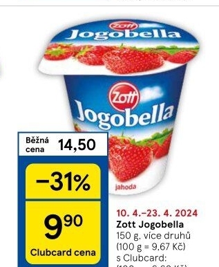 Jogurt Jogobella Zott