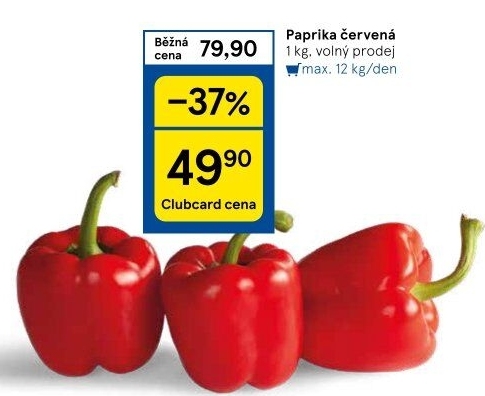 Paprika červená