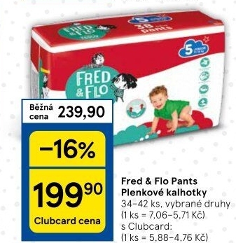 Pleny dětské Pants Fred&amp
