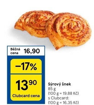 Šnek sýrový