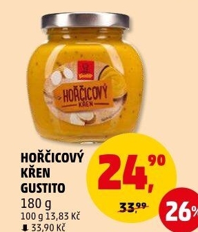 Křen hořčicový Gustito