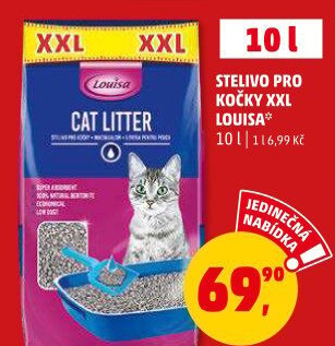 Stelivo pro kočky Louisa
