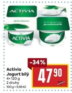 Bílý jogurt Activia Danone