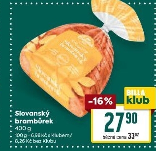 Chléb Slovanský brambůrek Odkolek