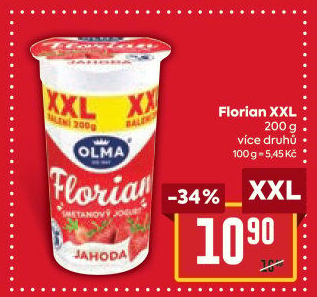 Jogurt smetanový Florian Olma