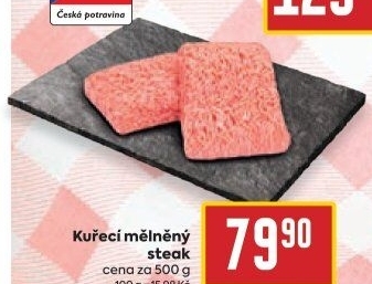 Kuřecí steak mletý
