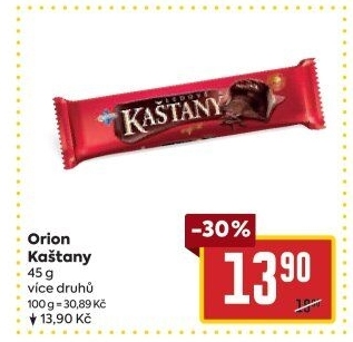 Ledové kaštany Orion