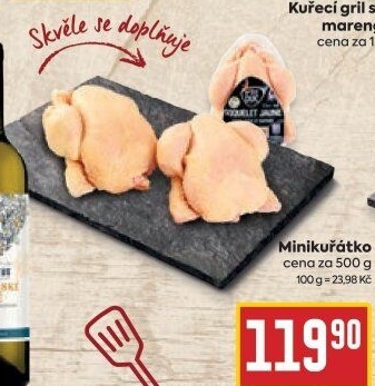 Mini kuřátko P'