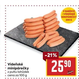 Minipárečky vídeňské
