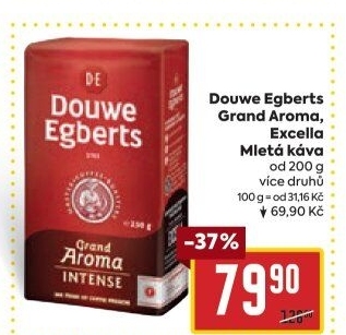 Mletá káva Grand Aroma Douwe Egberts