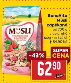 Müsli zapékané Bonavita