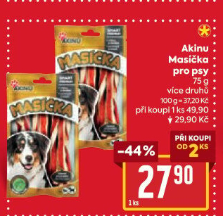 Pamlsky pro psy Masíčka Akinu