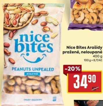 Pražené arašídy Nice Bites