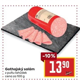 Salám Gothaj Kostelecké uzeniny