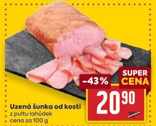 Šunka uzená od kosti