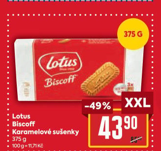 Sušenky Biscoff Lotus