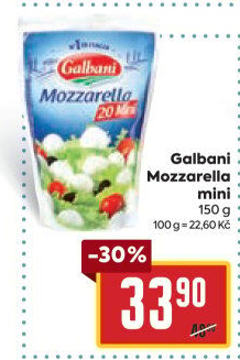 Sýr Mozzarella Galbani mini